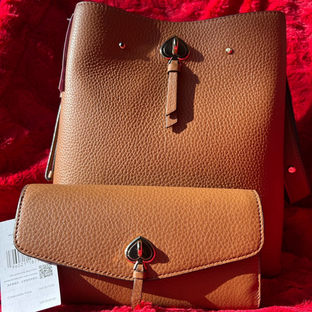 Kate Spade Marti Lg Bucket and Wallet Set
